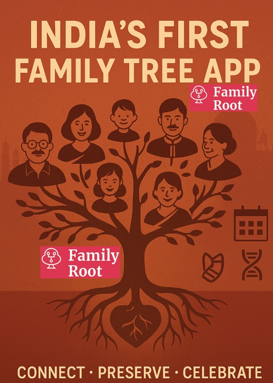 India-First Genealogy App: Preserving Family Heritage in the Digital Age