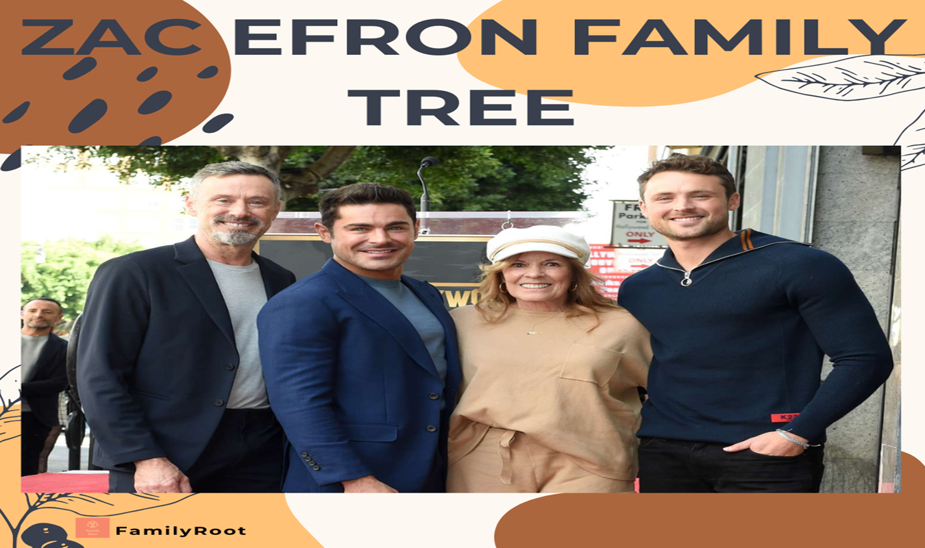 American actor and singer Zac Efron Family Tree