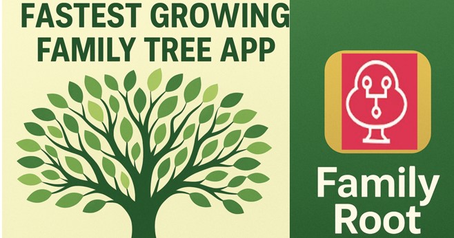 Fastest Growing and Best Family Tree App – Family Root App!