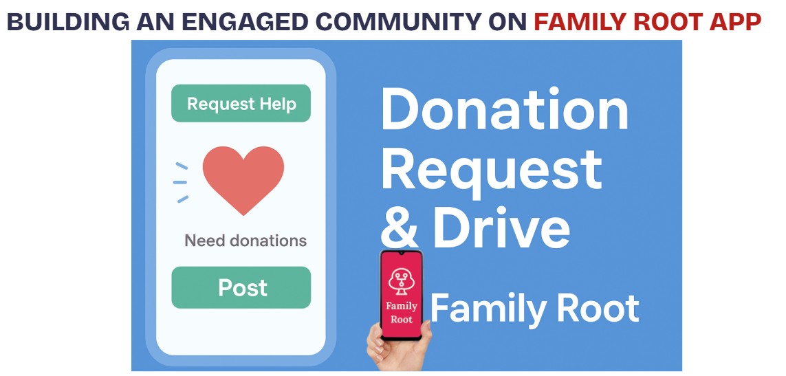 Run Your Own Donation Drive with Family Root – A Global Giving Platform