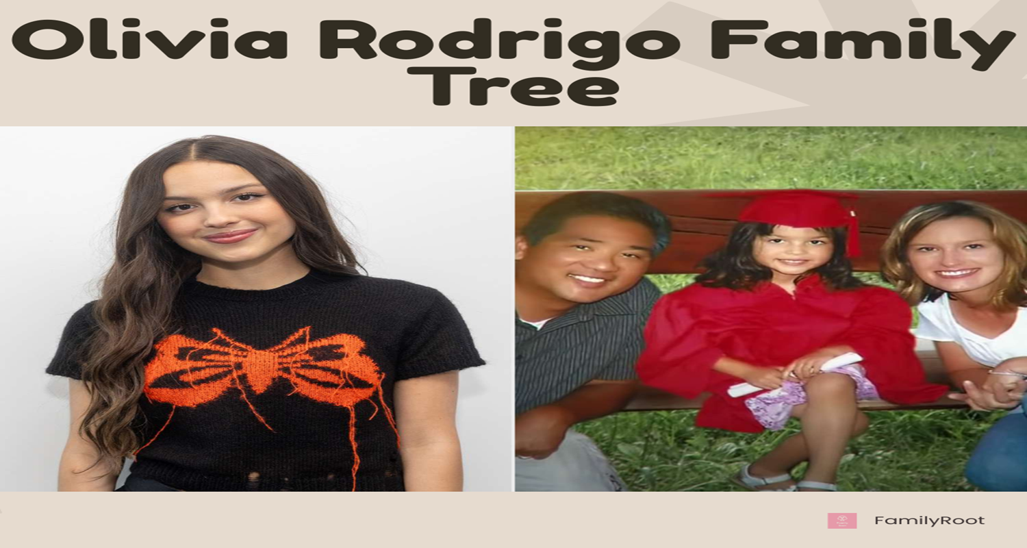 American singer-songwriter and actress Olivia Rodrigo Family Tree