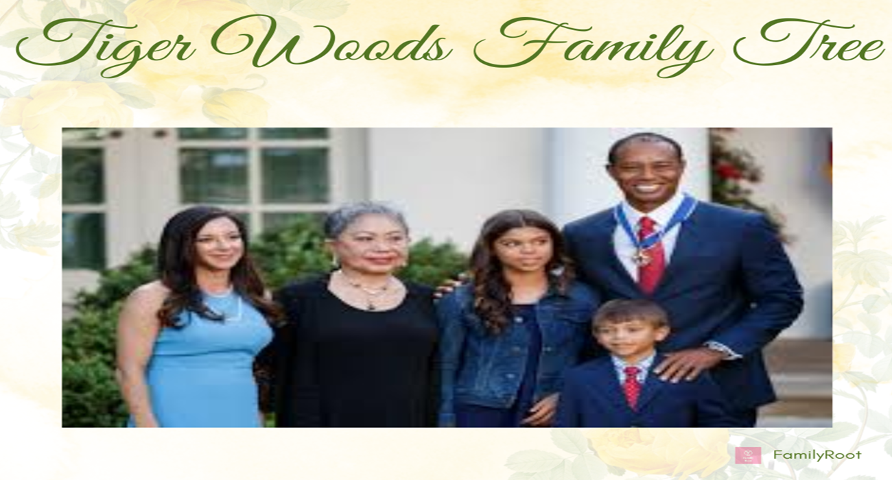 American professional golfer Tiger Woods Family Tree