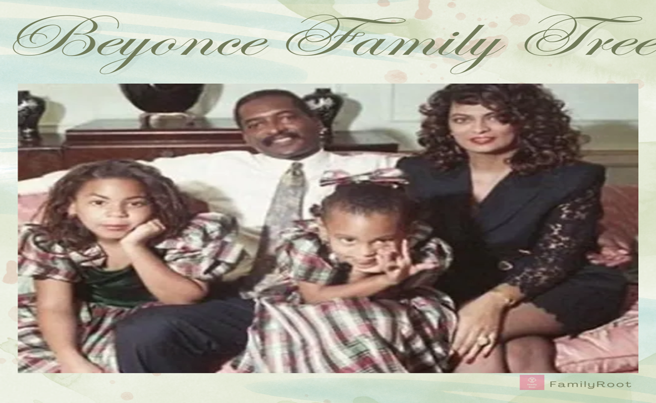 American singer, songwriter, actress, and businesswoman Beyonce Family Tree