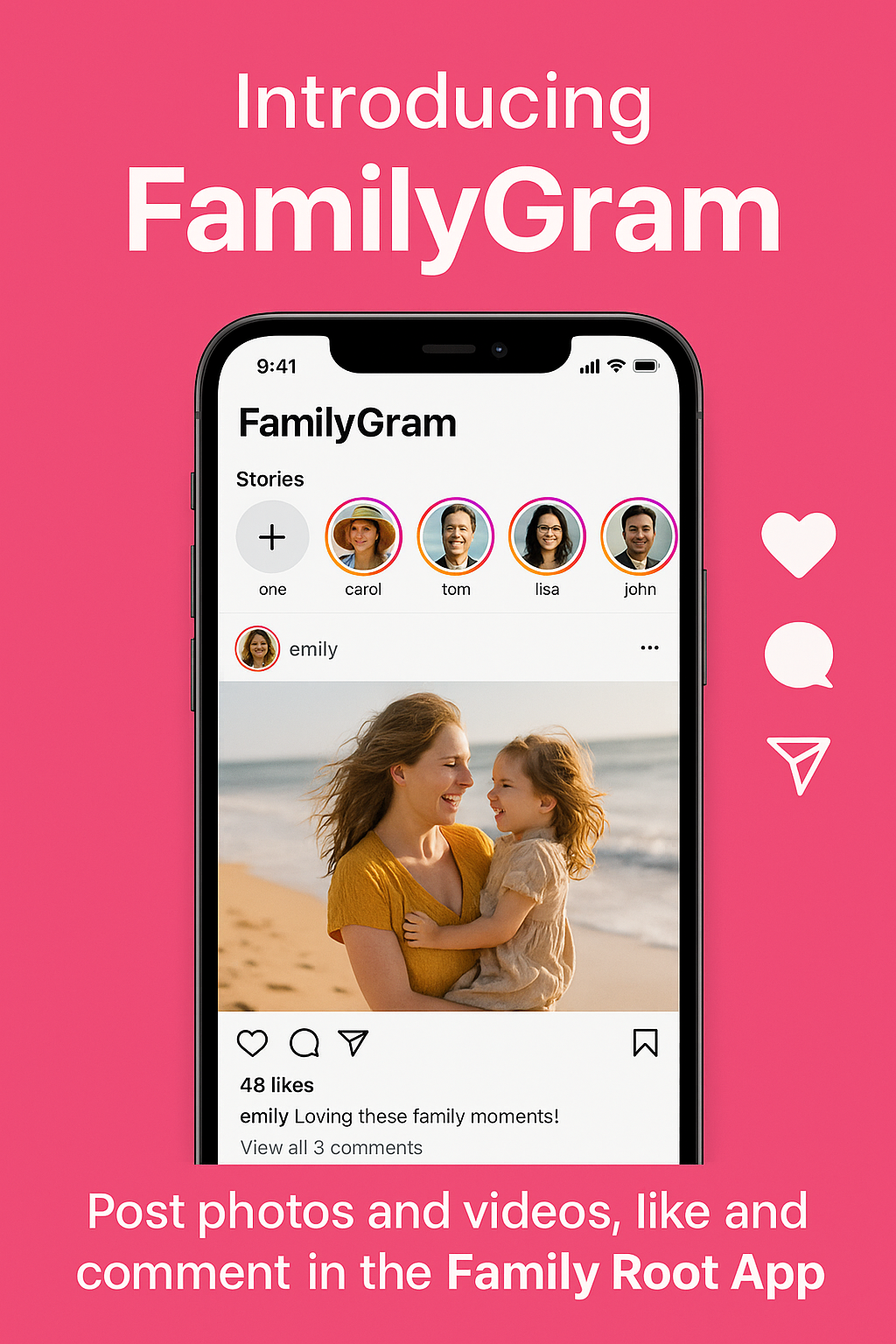 FamilyGram – A Social Feed Made for Families