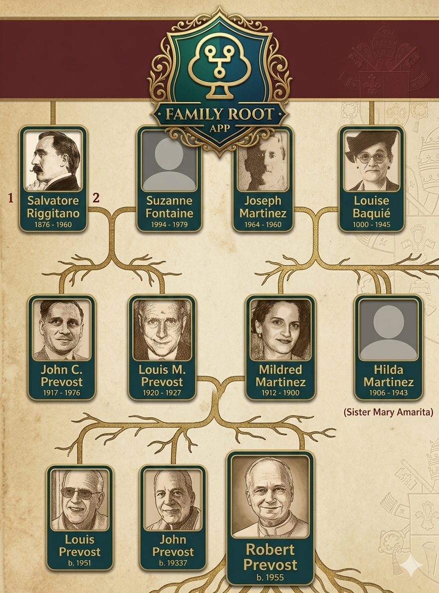 Pope Leo XIV Family Tree: The Remarkable Roots of the First American Pope