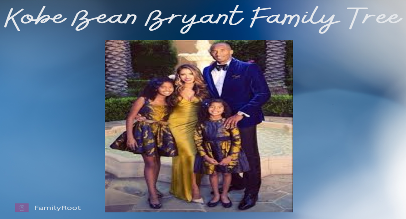 American professional basketball player Kobe Bean Bryant Family Tree