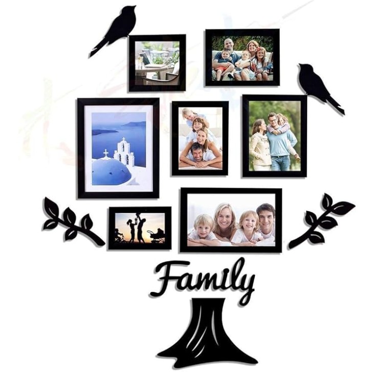 Art Street Family Tree Photo Frame
